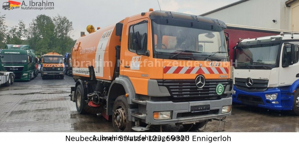Măturătoare stradală Mercedes-Benz 1823  DB 1823,Optifant 70, einsatzbereit: Foto 9