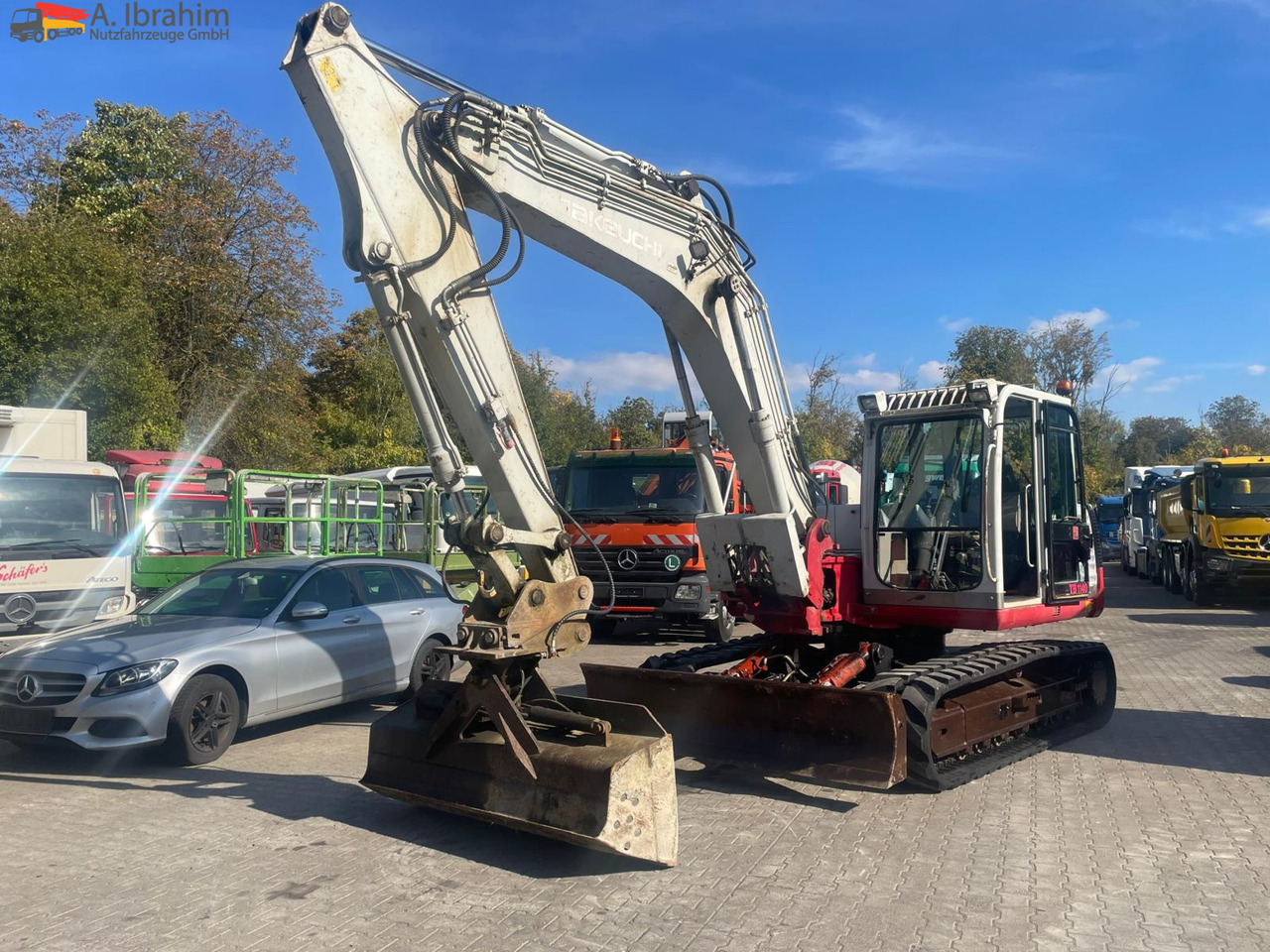 Takeuchi TB 1140 14 Ton | Schnellwechsler | Schwenkfunktion | Klima | 5x Löffel | Radio - Excavator pe şenile: Foto 1 Takeuchi TB 1140 14 Ton | Schnellwechsler | Schwenkfunktion | Klima | 5x Löffel | Radio - Excavator pe şenile: Foto 1