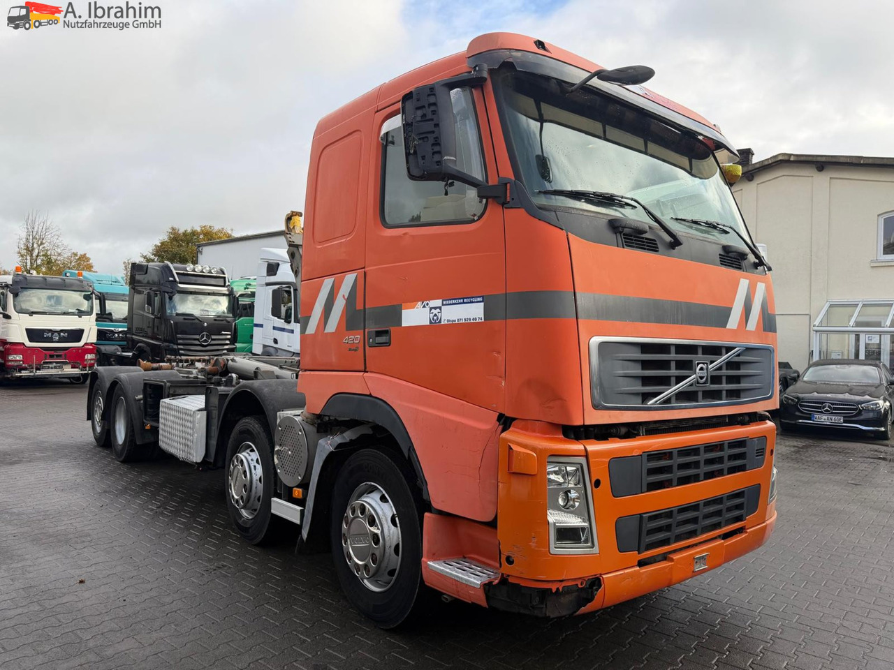 Volvo FH12-420 8x2 Fahrzeugpapiere Schweiz - Camion cu cârlig: Foto 1 Volvo FH12-420 8x2 Fahrzeugpapiere Schweiz - Camion cu cârlig: Foto 1