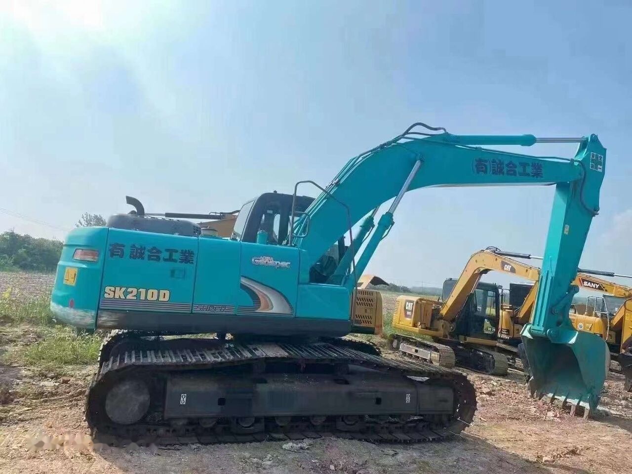 Kobelco SK210D - Excavator pe şenile: Foto 3 Kobelco SK210D - Excavator pe şenile: Foto 3