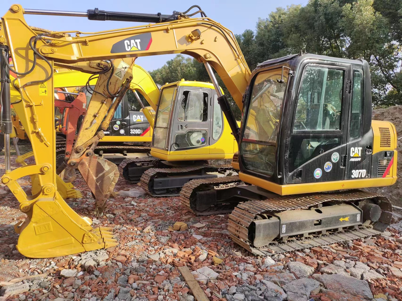 CATERPILLAR 307D - Mini excavator: Foto 2 CATERPILLAR 307D - Mini excavator: Foto 2