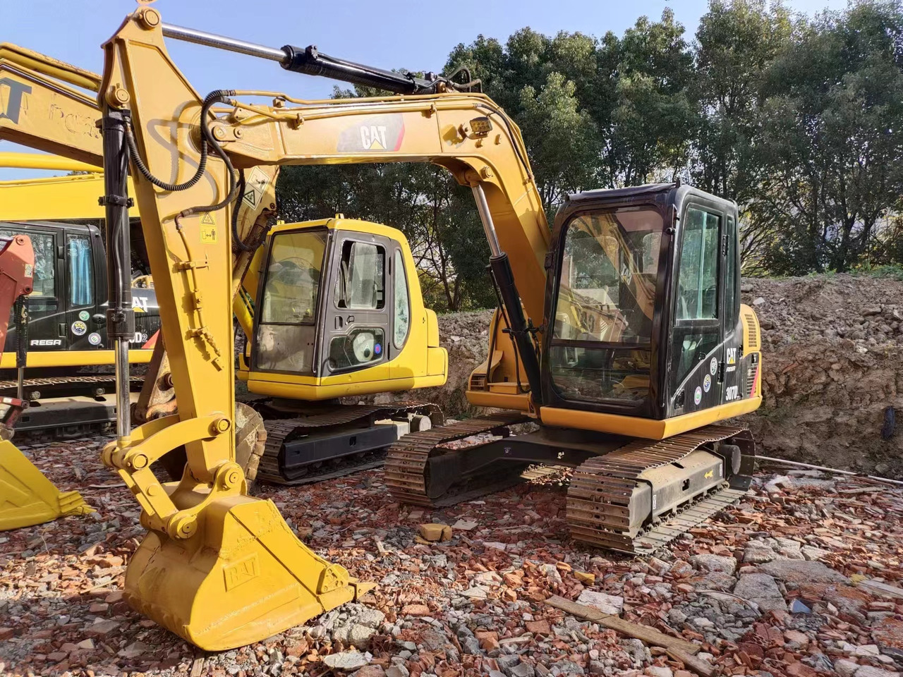 CATERPILLAR 307D - Mini excavator: Foto 1 CATERPILLAR 307D - Mini excavator: Foto 1