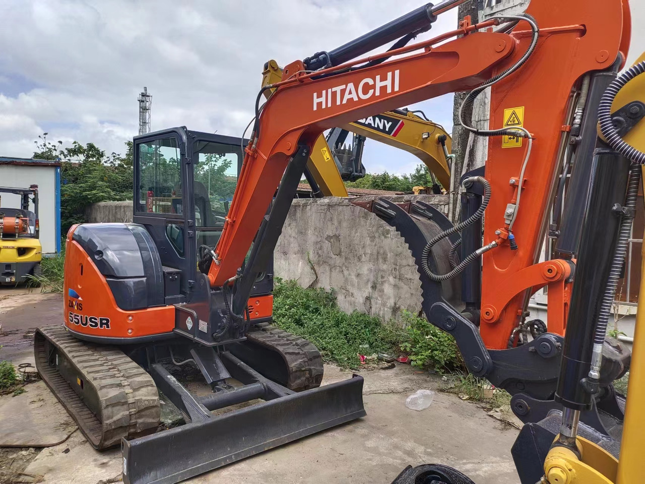 HITACHI ZX55 USR-5A - Mini excavator: Foto 4 HITACHI ZX55 USR-5A - Mini excavator: Foto 4