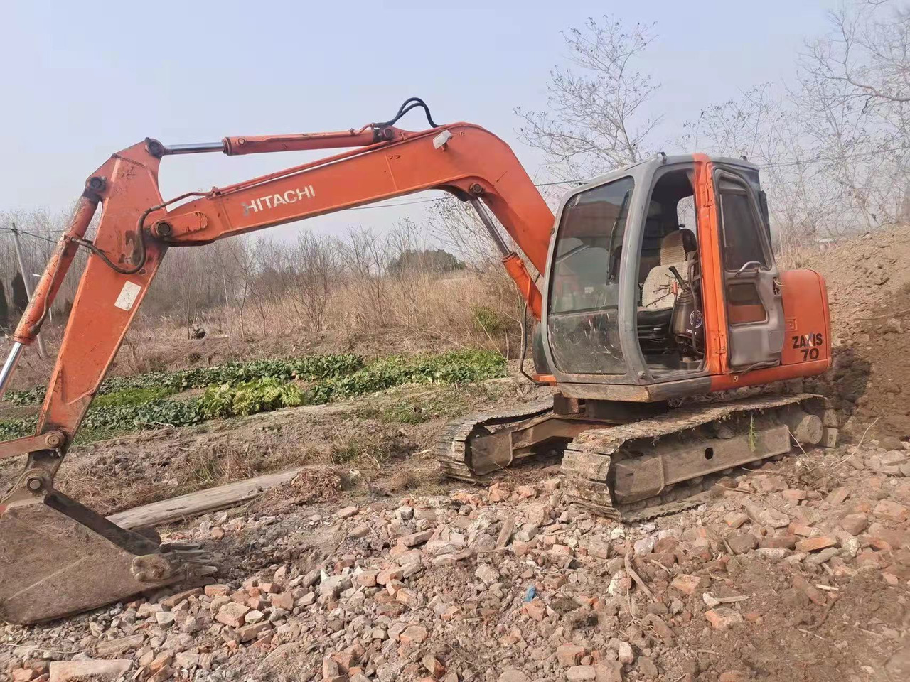 HITACHI ZX70 - Mini excavator: Foto 1 HITACHI ZX70 - Mini excavator: Foto 1