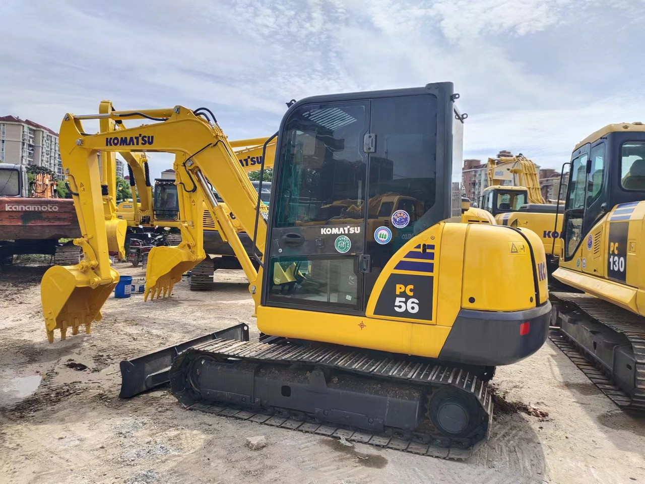 KOMATSU PC56-7 - Mini excavator: Foto 1 KOMATSU PC56-7 - Mini excavator: Foto 1