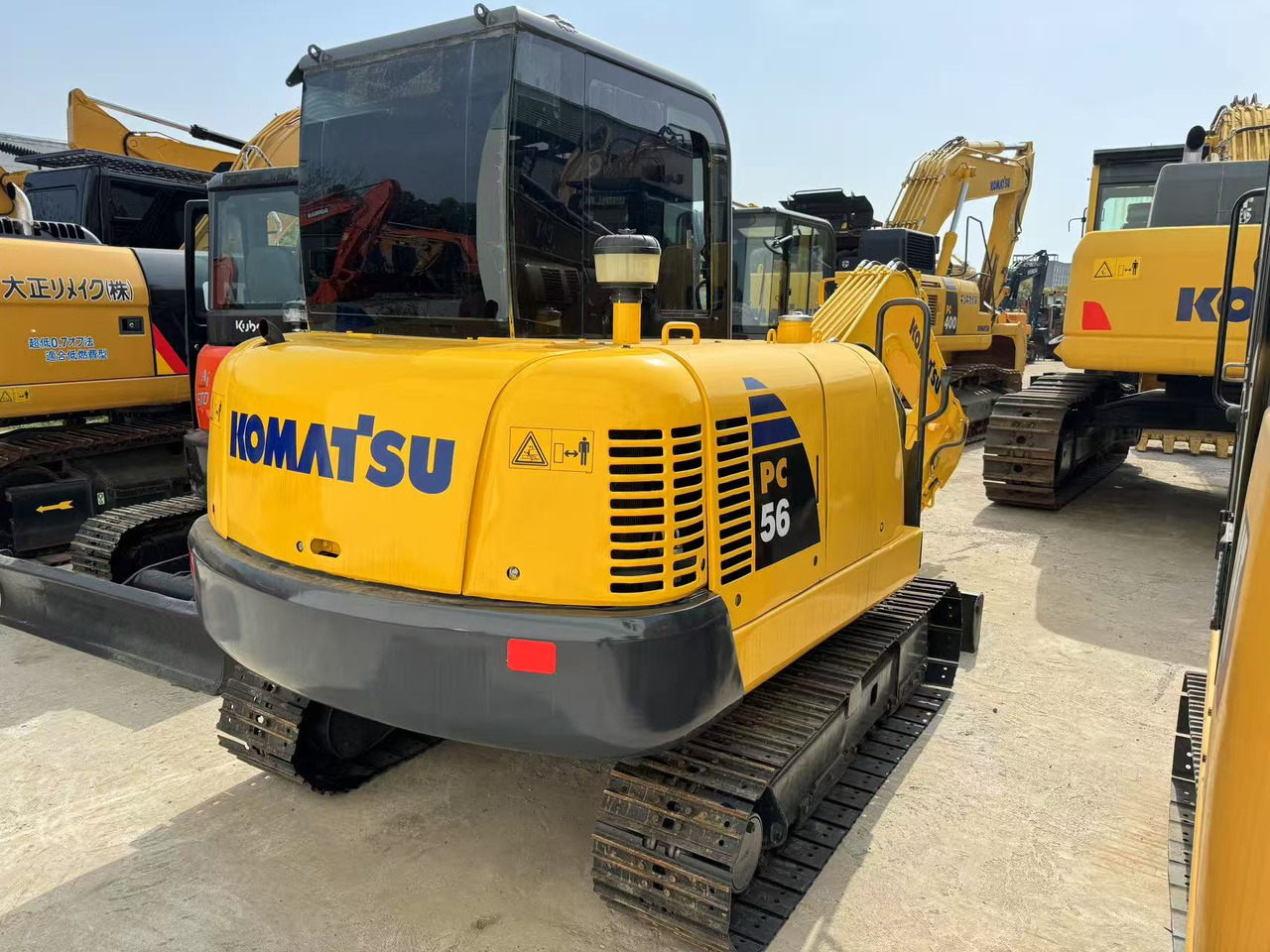 KOMATSU PC56-7 - Mini excavator: Foto 1 KOMATSU PC56-7 - Mini excavator: Foto 1