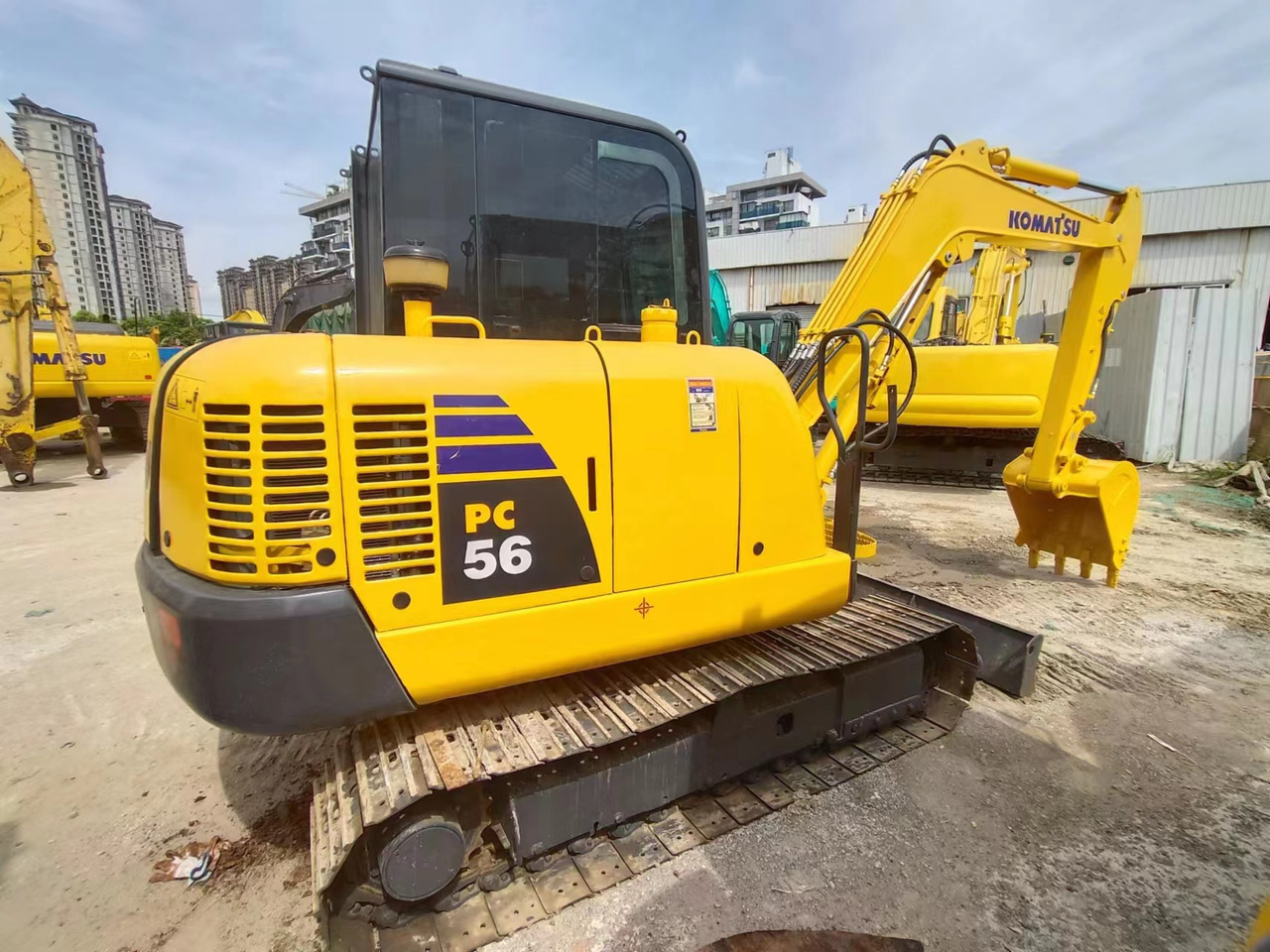 KOMATSU PC56-7 - Mini excavator: Foto 4 KOMATSU PC56-7 - Mini excavator: Foto 4