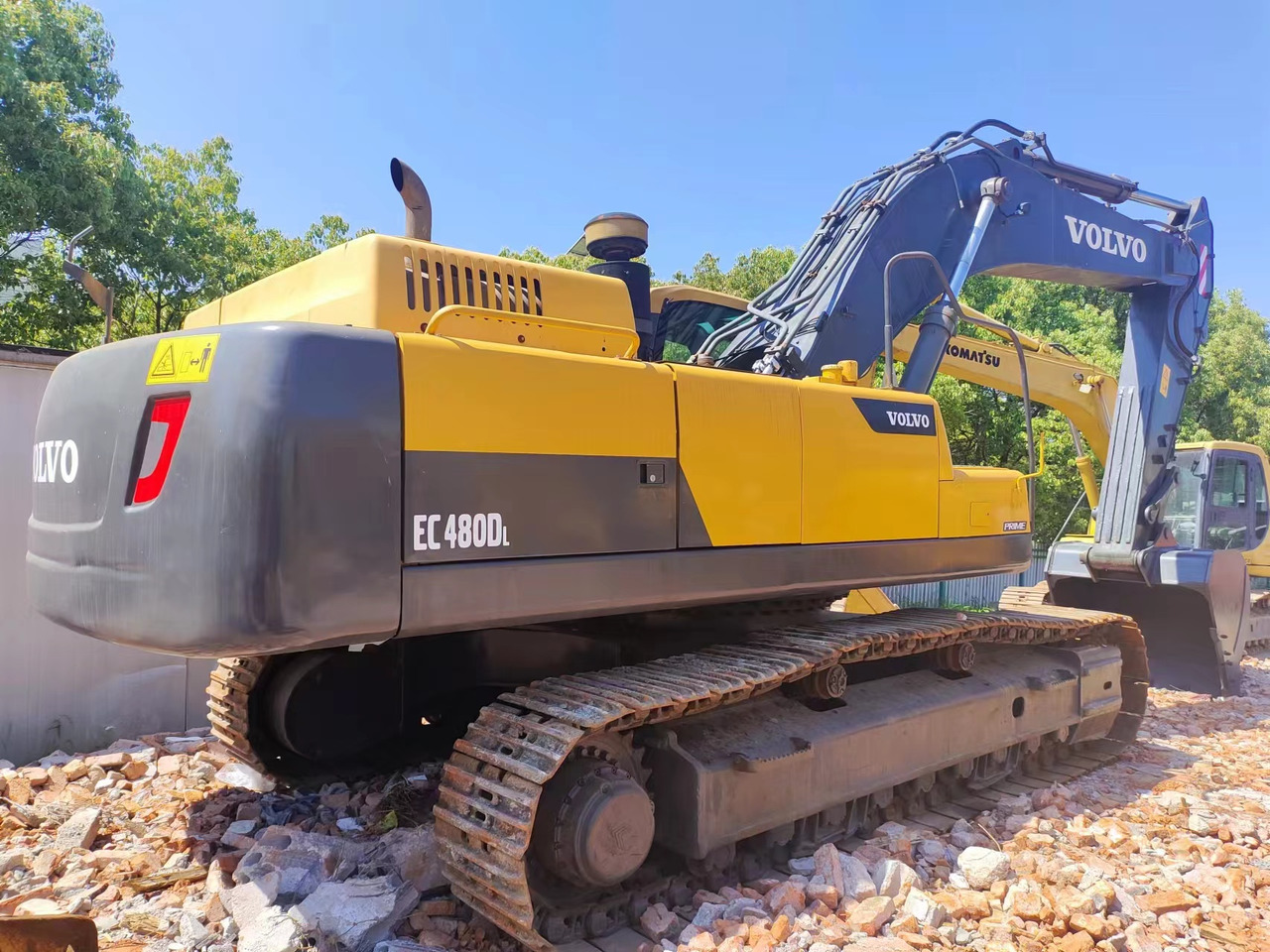 VOLVO EC480DL - Excavator pe şenile: Foto 4 VOLVO EC480DL - Excavator pe şenile: Foto 4