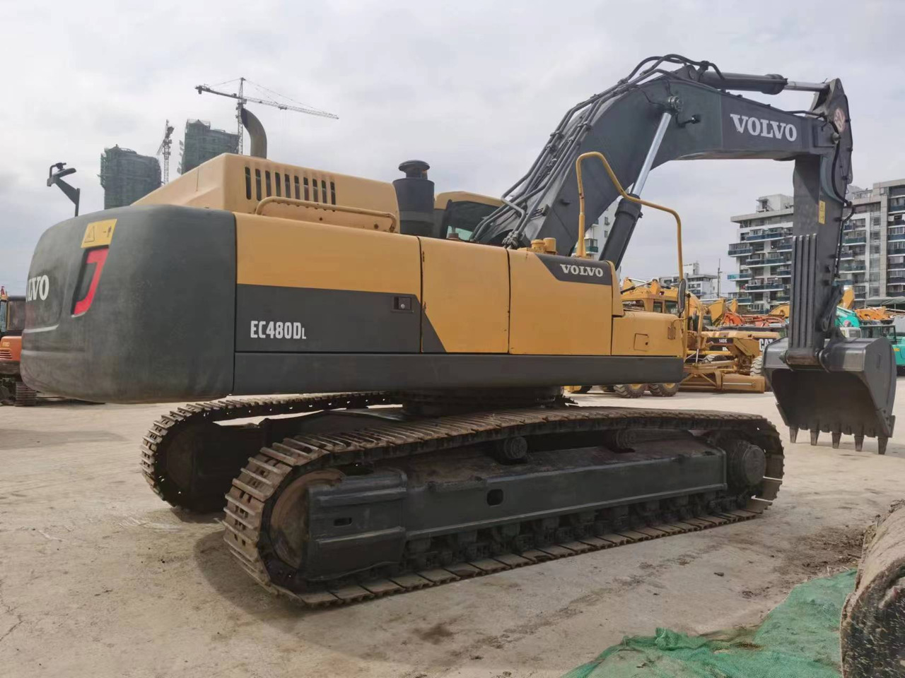 VOLVO EC480DL - Excavator pe şenile: Foto 4 VOLVO EC480DL - Excavator pe şenile: Foto 4