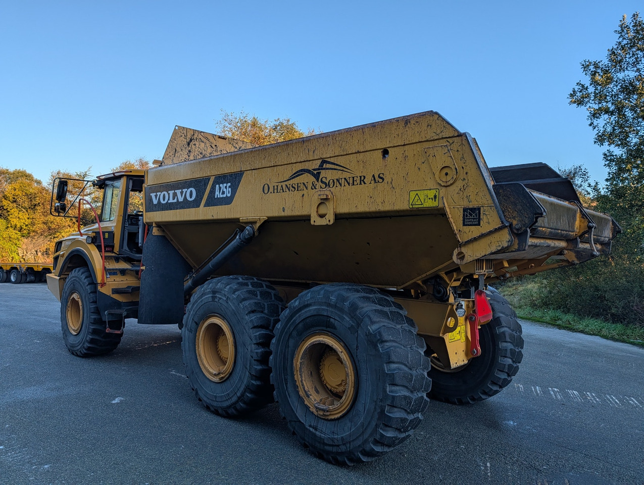 Volvo A25G på hvite skilt - Camion articulat: Foto 4 Volvo A25G på hvite skilt - Camion articulat: Foto 4