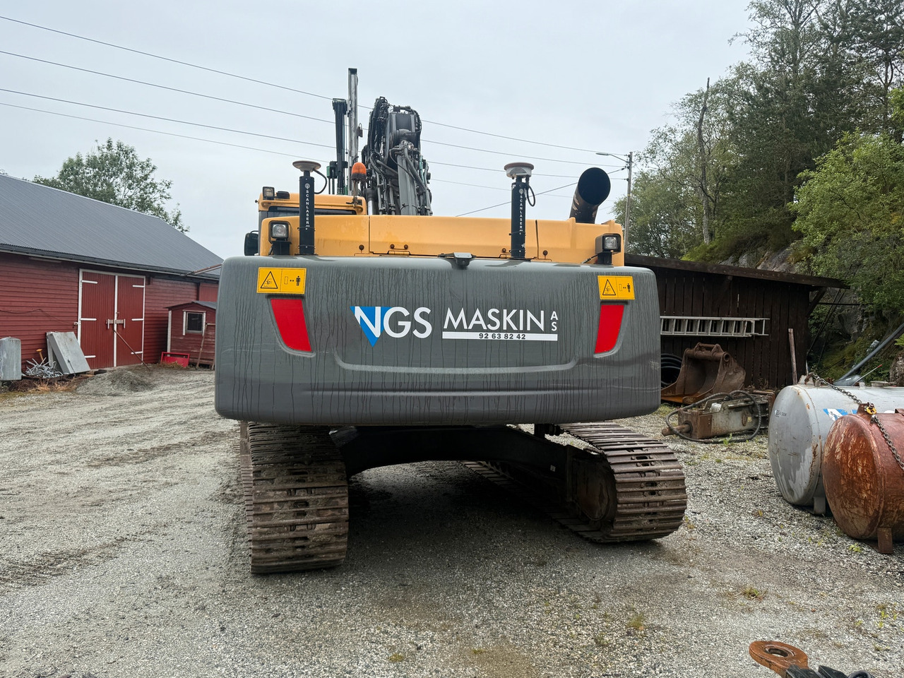Volvo EC250DL med Montabert tårn - Excavator pe şenile: Foto 5 Volvo EC250DL med Montabert tårn - Excavator pe şenile: Foto 5