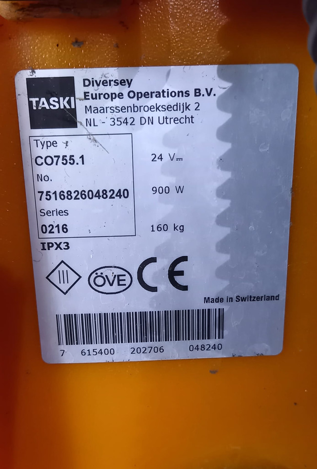 Leasing de TASKI SWINGO 755B TASKI SWINGO 755B: Foto 6