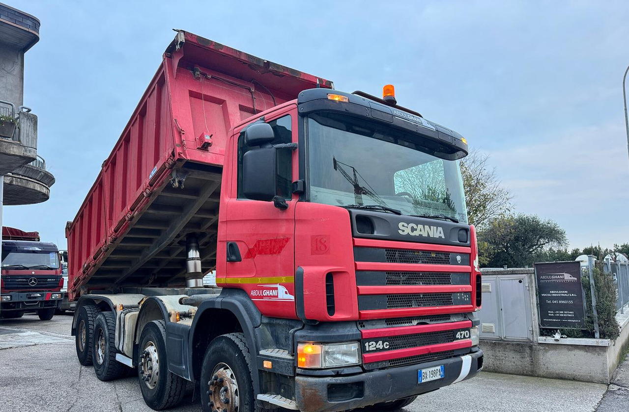 Scania R124/470 Ribaltabile 8X4 - Camion basculantă: Foto 1 Scania R124/470 Ribaltabile 8X4 - Camion basculantă: Foto 1