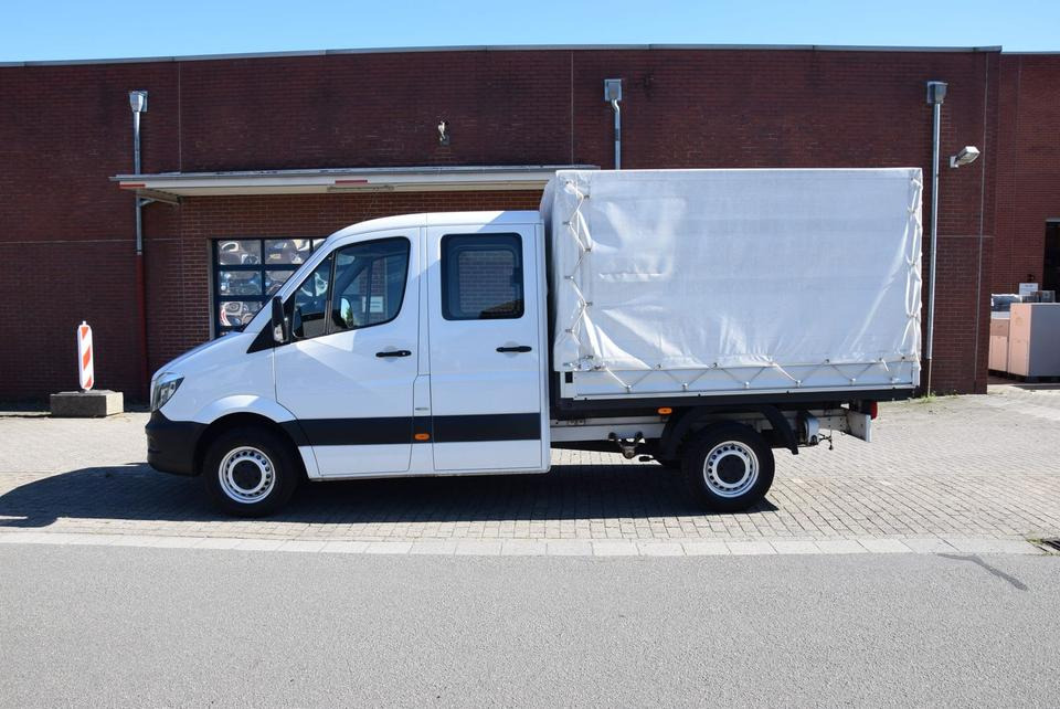 Mercedes-Benz Sprinter 314 CDI Pri Plane Doka 7-Sitze Klima - Autoutilitară cu prelată, Autoutilitară cabină dublă: Foto 3 Mercedes-Benz Sprinter 314 CDI Pri Plane Doka 7-Sitze Klima - Autoutilitară cu prelată, Autoutilitară cabină dublă: Foto 3