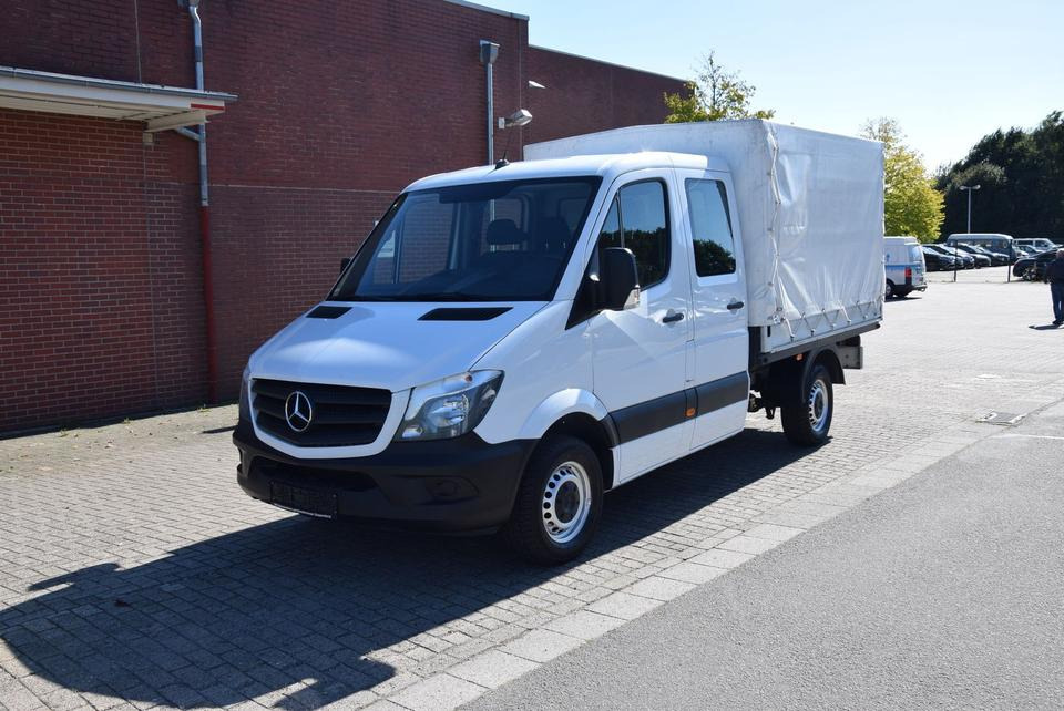 Mercedes-Benz Sprinter 314 CDI Pri Plane Doka 7-Sitze Klima - Autoutilitară cu prelată, Autoutilitară cabină dublă: Foto 2 Mercedes-Benz Sprinter 314 CDI Pri Plane Doka 7-Sitze Klima - Autoutilitară cu prelată, Autoutilitară cabină dublă: Foto 2