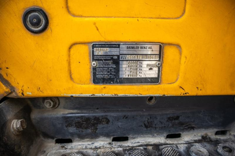 Camion basculantă Mercedes SK 2531-6X2-PATA/BITUMEN/ASFALT/GOUDRON: Foto 7