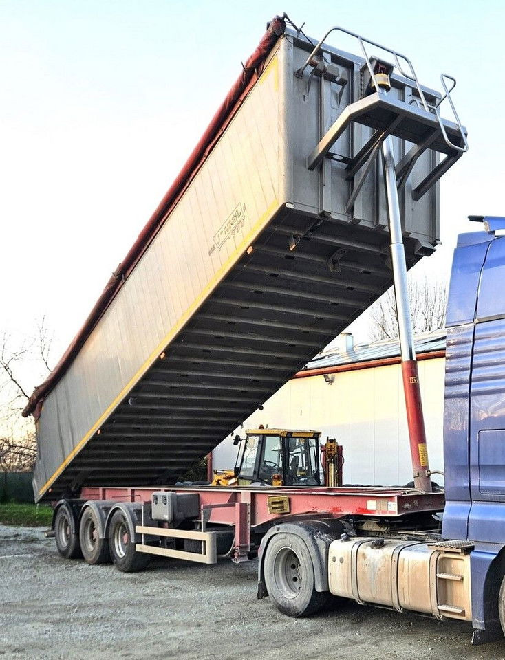 Janmil NWD 40 m3 - 2016 year of production - new floor - ready to work - Semiremorcă basculantă: Foto 1 Janmil NWD 40 m3 - 2016 year of production - new floor - ready to work - Semiremorcă basculantă: Foto 1