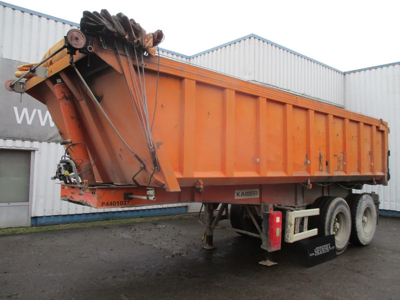 Kaiser 2 axle , steel tipper trailer , spring suspension , drum brakes - Semiremorcă basculantă: Foto 1 Kaiser 2 axle , steel tipper trailer , spring suspension , drum brakes - Semiremorcă basculantă: Foto 1