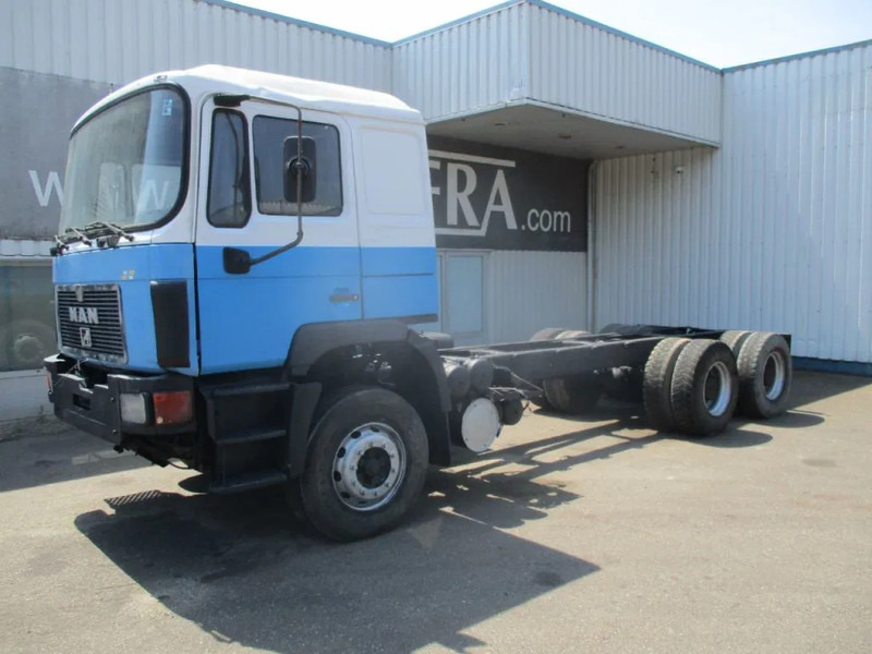 MAN 26.402 25.402 , ZF manual , 6x4 , Sping suspension - Camion şasiu: Foto 1 MAN 26.402 25.402 , ZF manual , 6x4 , Sping suspension - Camion şasiu: Foto 1