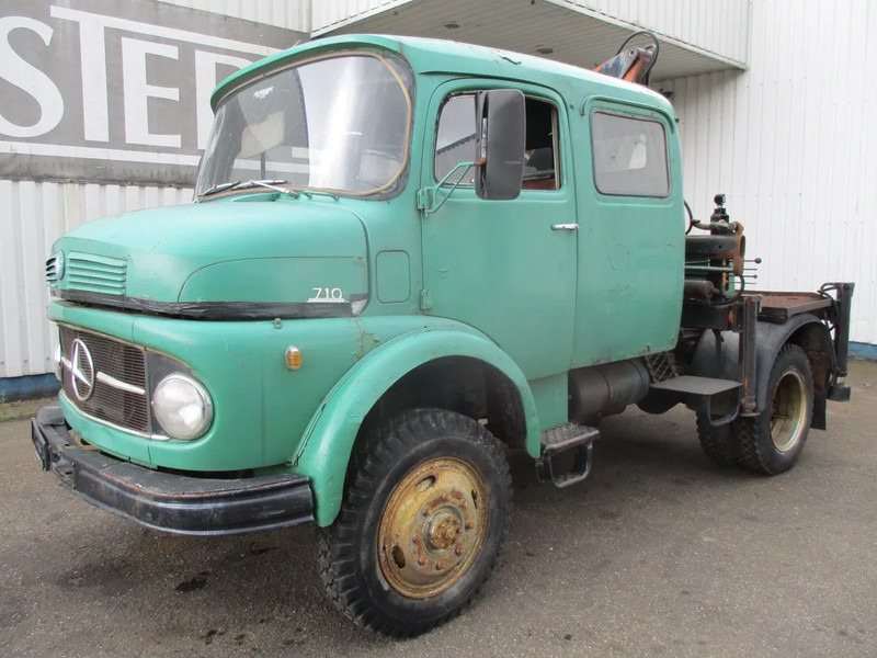 Mercedes-Benz 710 , 4x4 , Crane Hiab 5501 - Camion cu macara: Foto 4 Mercedes-Benz 710 , 4x4 , Crane Hiab 5501 - Camion cu macara: Foto 4