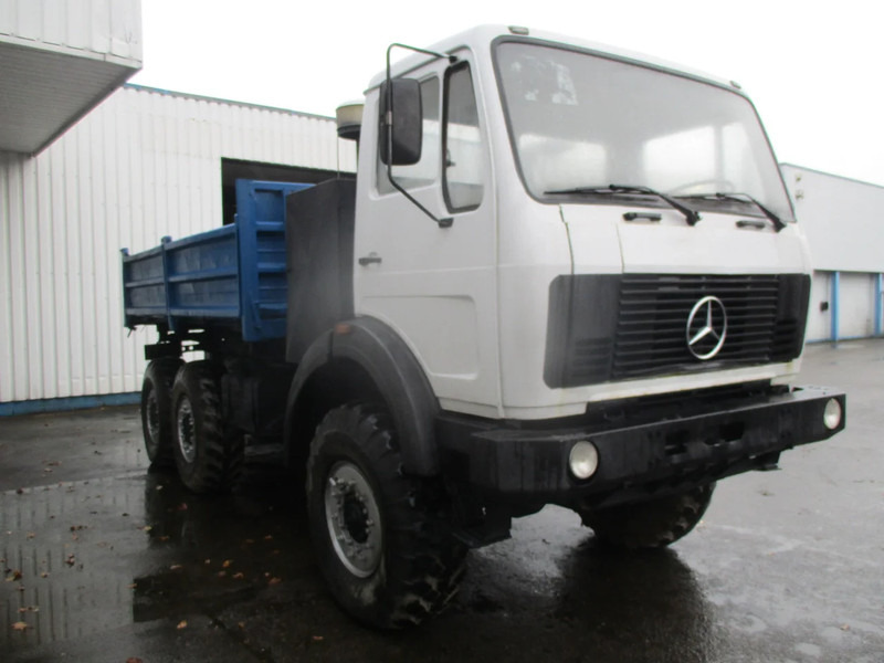 Mercedes-Benz FAP 2026 , V8 , 6x6 , ZF Manual , 3 Way tipper , Spring suspension, Ex - Camion basculantă: Foto 4 Mercedes-Benz FAP 2026 , V8 , 6x6 , ZF Manual , 3 Way tipper , Spring suspension, Ex - Camion basculantă: Foto 4