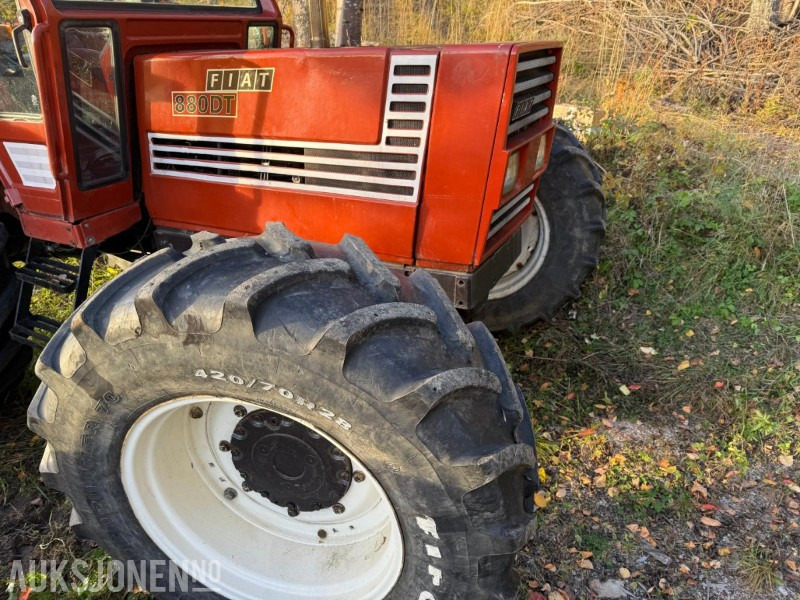 1980 Fiat 880 m/Turbo, nylig oppusset - Tractor agricol: Foto 5 1980 Fiat 880 m/Turbo, nylig oppusset - Tractor agricol: Foto 5