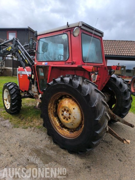 1981 Massey Ferguson 590 MVA FRI - Tractor agricol: Foto 4 1981 Massey Ferguson 590 MVA FRI - Tractor agricol: Foto 4