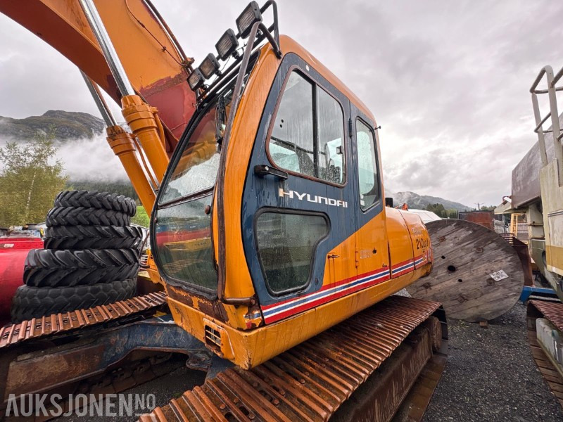 2000 Hyundai Robex 210LC-3 - KUN 7 823 motortimer - Excavator: Foto 4 2000 Hyundai Robex 210LC-3 - KUN 7 823 motortimer - Excavator: Foto 4
