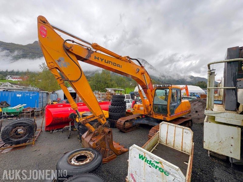 2000 Hyundai Robex 210LC-3 - KUN 7 823 motortimer - Excavator: Foto 1 2000 Hyundai Robex 210LC-3 - KUN 7 823 motortimer - Excavator: Foto 1