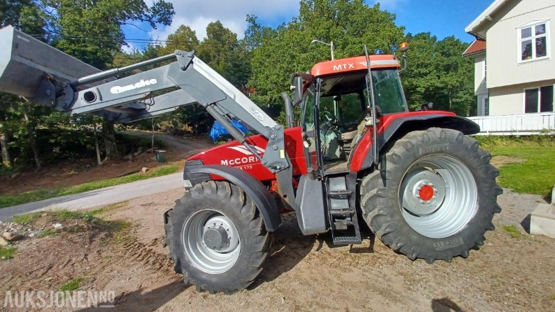2002 McCormick MTX175 MVA FRI FRONTLASTER HURTIGGIR brøyteplate - Tractor agricol: Foto 1 2002 McCormick MTX175 MVA FRI FRONTLASTER HURTIGGIR brøyteplate - Tractor agricol: Foto 1
