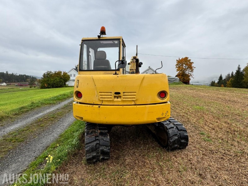 2005 Komatsu PC 75R gravemaskin med gummibelter - Excavator: Foto 4 2005 Komatsu PC 75R gravemaskin med gummibelter - Excavator: Foto 4