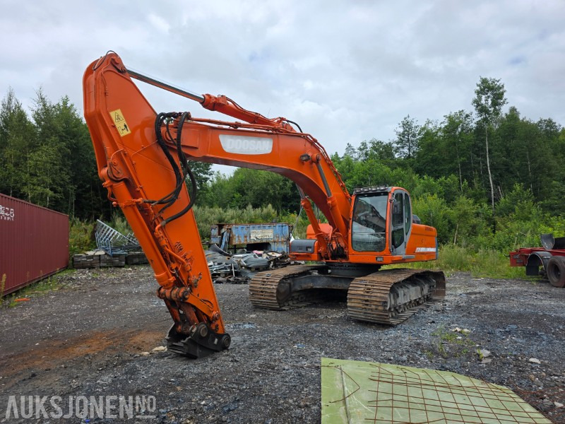 2007 Doosan DX340lc Beltegraver - S70 - 11312 arbeidstimer - - Excavator: Foto 1 2007 Doosan DX340lc Beltegraver - S70 - 11312 arbeidstimer - - Excavator: Foto 1