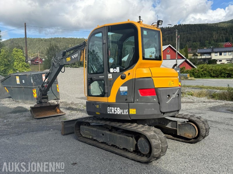 2007 Volvo ECR58 gravemaskin / 951 timer - Excavator: Foto 3 2007 Volvo ECR58 gravemaskin / 951 timer - Excavator: Foto 3