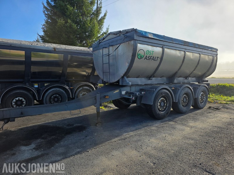 2009 Nor Slep PHV-24D asfalt henger 3 akslet - Remorcă basculantă: Foto 1 2009 Nor Slep PHV-24D asfalt henger 3 akslet - Remorcă basculantă: Foto 1