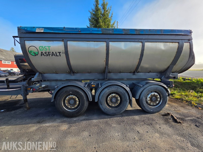 2009 Nor Slep PHV-24D asfalt henger 3 akslet - Remorcă basculantă: Foto 2 2009 Nor Slep PHV-24D asfalt henger 3 akslet - Remorcă basculantă: Foto 2