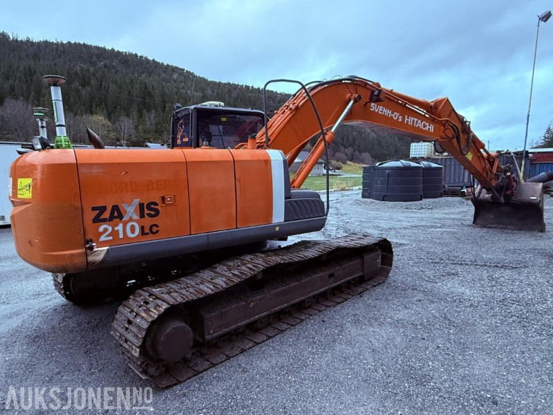2011 Hitachi ZX210 LC-3 beltegraver KUN 8475 timer - GPS, RT80 Rotortilt, Sentralsmøring - Excavator: Foto 4 2011 Hitachi ZX210 LC-3 beltegraver KUN 8475 timer - GPS, RT80 Rotortilt, Sentralsmøring - Excavator: Foto 4