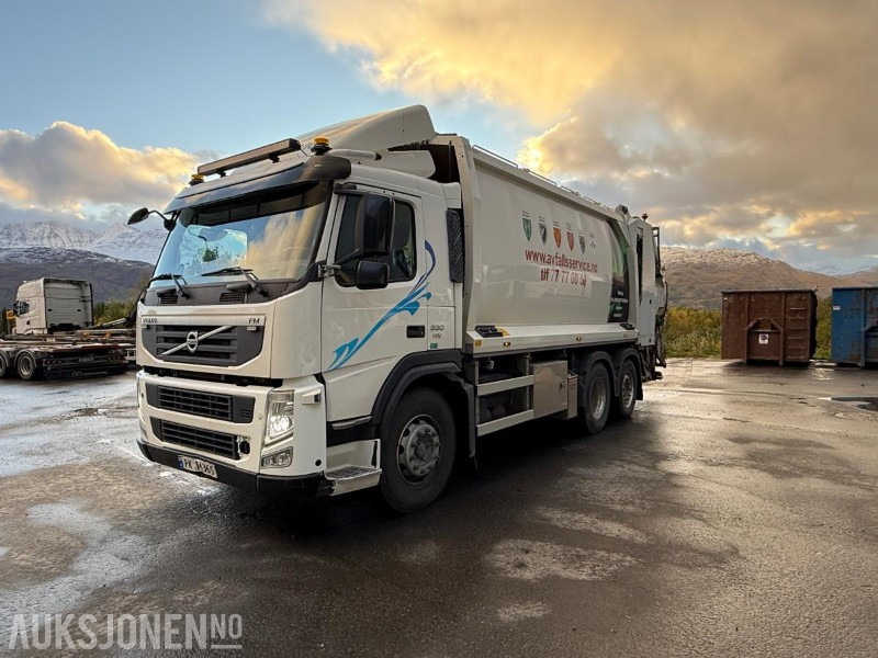 2011 Volvo FM330 6X2 Komprimatorbil 22M3 - Strøere - Baklaster - 353908KM - Autogunoiere: Foto 1 2011 Volvo FM330 6X2 Komprimatorbil 22M3 - Strøere - Baklaster - 353908KM - Autogunoiere: Foto 1
