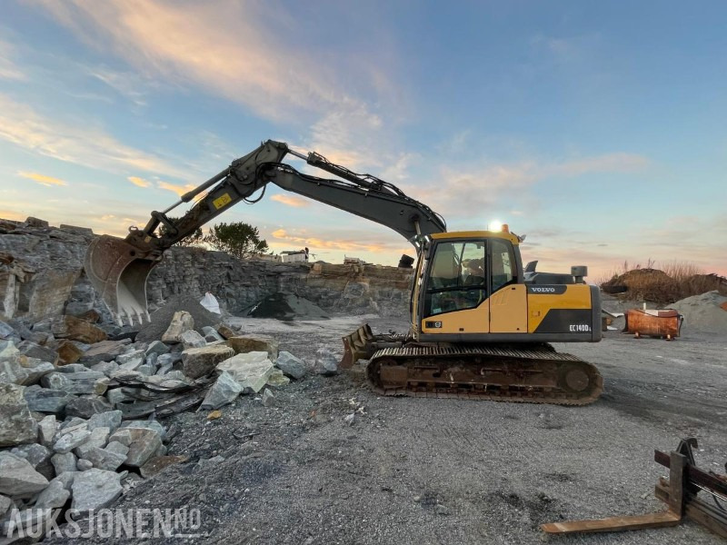 2012 Volvo Ec140dl GRAVEMASKIN - 7800Timer - Excavator: Foto 1 2012 Volvo Ec140dl GRAVEMASKIN - 7800Timer - Excavator: Foto 1