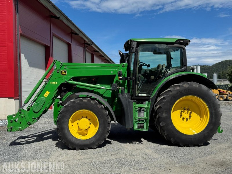 2013 John Deere 6150R traktor med frontlaster / Nylig EU-godkjent - Tractor agricol: Foto 2 2013 John Deere 6150R traktor med frontlaster / Nylig EU-godkjent - Tractor agricol: Foto 2
