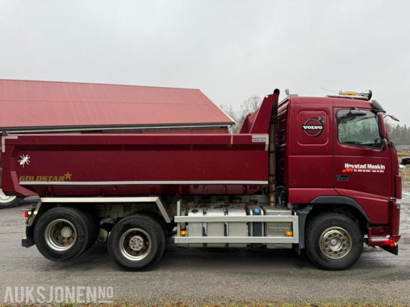 2013 Volvo FH 540 Tippbil / KM 210975 / Løfteboggi / Bladfjærer / Navreduksjon / Maur Kasse – Pen og velholdt - Camion basculantă: Foto 5 2013 Volvo FH 540 Tippbil / KM 210975 / Løfteboggi / Bladfjærer / Navreduksjon / Maur Kasse – Pen og velholdt - Camion basculantă: Foto 5