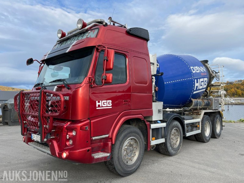 2013 Volvo FMX 460 4-akslet betongbil med kun 173054 km - Autobetonieră: Foto 1 2013 Volvo FMX 460 4-akslet betongbil med kun 173054 km - Autobetonieră: Foto 1