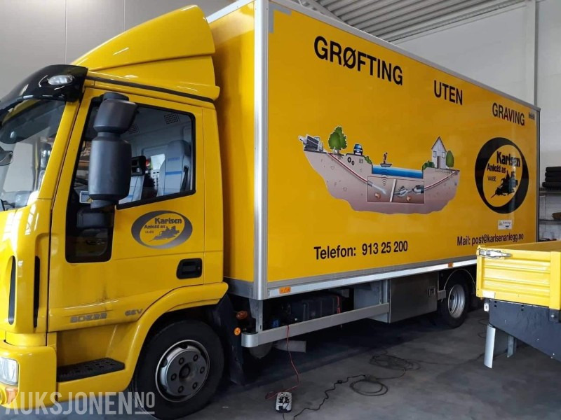 2014 Iveco Eurocargo - kun kjørt 46600 km. Meget pen! - Camion furgon: Foto 3 2014 Iveco Eurocargo - kun kjørt 46600 km. Meget pen! - Camion furgon: Foto 3