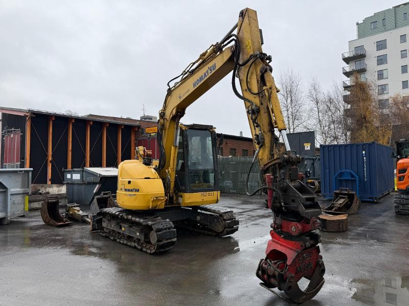 2014 Komatsu PC78-8US gravemaskin, tiltrotator, klype, flere skuffer, pigghammer, lavt timetall! - Excavator: Foto 3 2014 Komatsu PC78-8US gravemaskin, tiltrotator, klype, flere skuffer, pigghammer, lavt timetall! - Excavator: Foto 3