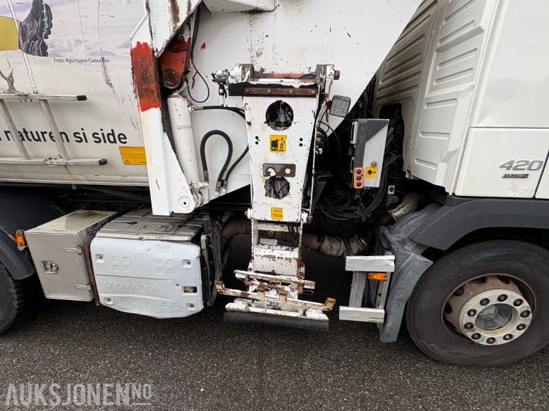 2014 Volvo FM420 EURO 6 sidelaster / komprimatorbil / renovasjonsbil - leveres med ny EU godkjenning - Autogunoiere: Foto 5 2014 Volvo FM420 EURO 6 sidelaster / komprimatorbil / renovasjonsbil - leveres med ny EU godkjenning - Autogunoiere: Foto 5