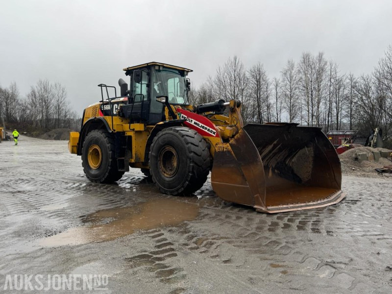 2015 CAT 966M FOREST MACHINE HJULLASTER, VEKT, SENTRALSMØRING, FULL SERVICEHISTORIKK, SKUFFE - Încărcător frontal pe pneuri: Foto 3 2015 CAT 966M FOREST MACHINE HJULLASTER, VEKT, SENTRALSMØRING, FULL SERVICEHISTORIKK, SKUFFE - Încărcător frontal pe pneuri: Foto 3