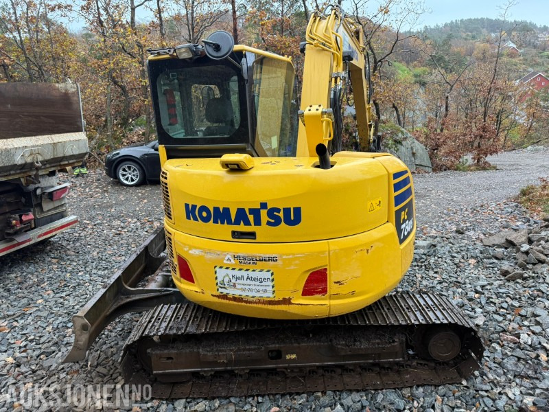 2015 Komatsu PC78US-10 Gravemaskin / ENGCON tiltrotator / 3 skuffer / 6277 T - Excavator: Foto 4 2015 Komatsu PC78US-10 Gravemaskin / ENGCON tiltrotator / 3 skuffer / 6277 T - Excavator: Foto 4