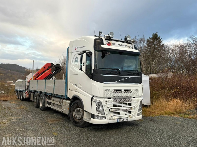 2015 VOLVO FH540 6X2 Euro6 Kranbil med Palfinger PK16502 - Camion cu macara: Foto 3 2015 VOLVO FH540 6X2 Euro6 Kranbil med Palfinger PK16502 - Camion cu macara: Foto 3