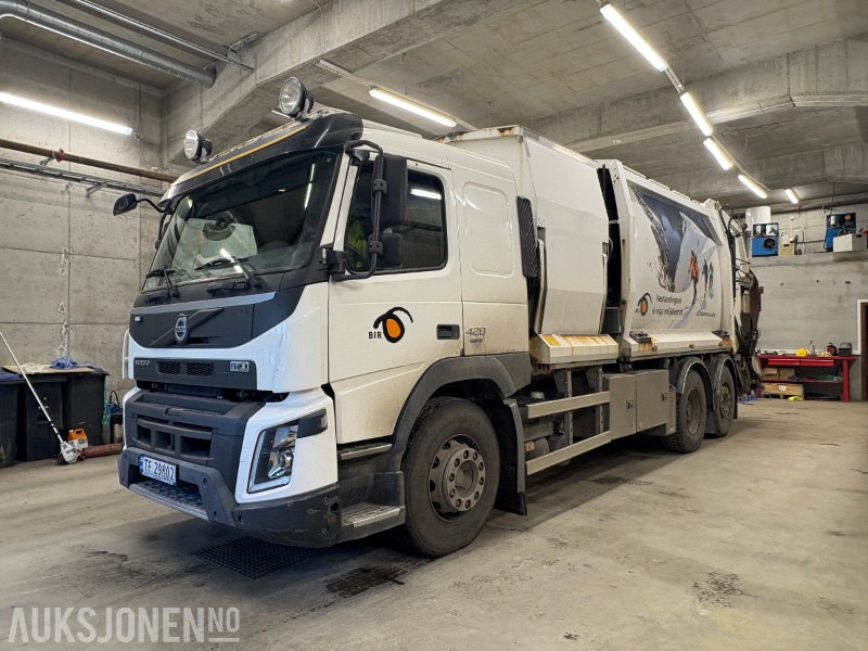 2015 Volvo FMX 420 EURO 6T komprimatorbil med 2 kammer og sidelaster - Autogunoiere: Foto 1 2015 Volvo FMX 420 EURO 6T komprimatorbil med 2 kammer og sidelaster - Autogunoiere: Foto 1