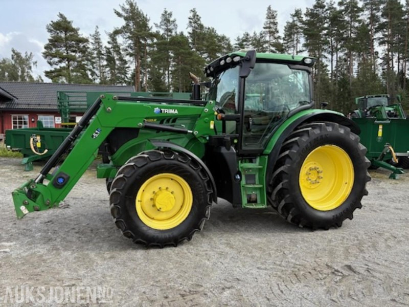 2016 John Deere 6155R, AutoPowr 50 km/t, AutoTrac Ready, Trima 5.1P frontlaster, 6903 Timer - Tractor agricol: Foto 4 2016 John Deere 6155R, AutoPowr 50 km/t, AutoTrac Ready, Trima 5.1P frontlaster, 6903 Timer - Tractor agricol: Foto 4