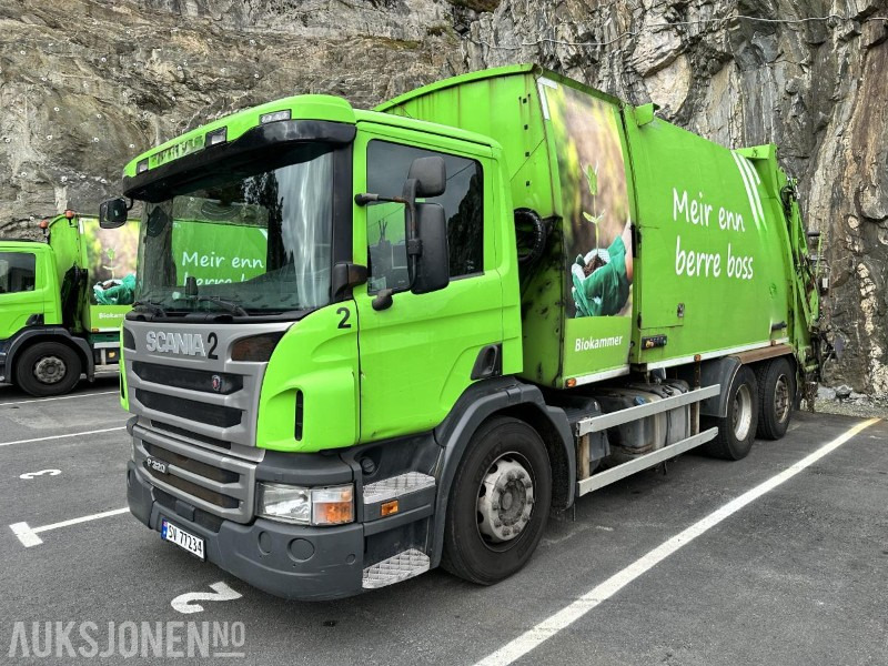 2016 Scania P320 Komprimatorbil - 2 kammer Inkl. biokammer/MTM påbygg/EU ok - Autogunoiere: Foto 1 2016 Scania P320 Komprimatorbil - 2 kammer Inkl. biokammer/MTM påbygg/EU ok - Autogunoiere: Foto 1